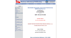 Desktop Screenshot of bip.tbs.glucholazy.pl